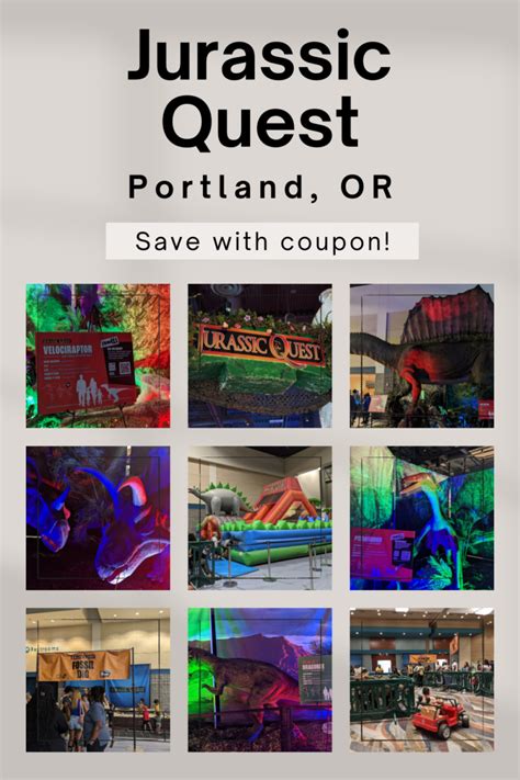 Jurassic Quest Portland Oregon Coupon Code | Green Vacation Deals