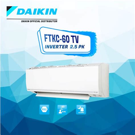 Jual AC Daikin 2 5 PK Star Inverter FTKC 60TV Jakarta Pusat Daikin