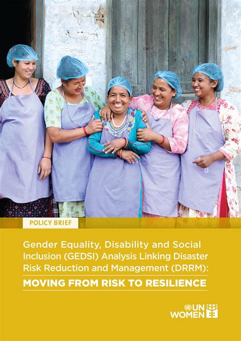 Policy Brief On Gender Equality And Social Inclusion Gedsi Analysis