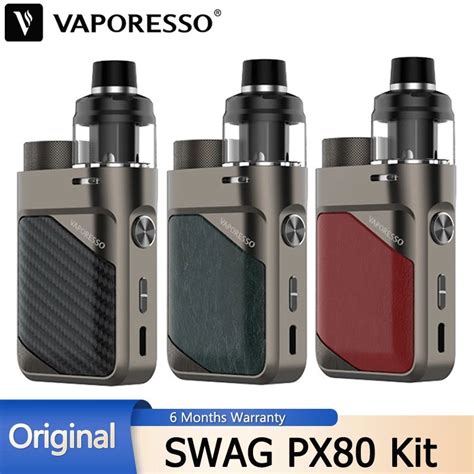 Original Vaporesso Swag Px Pod Mod Kit W Box Mod Vape Ml Cigarette