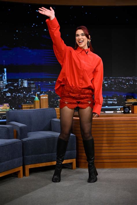 DUA LIPA at Tonight Show Starring Jimmy Fallon 12/04/2023 – HawtCelebs