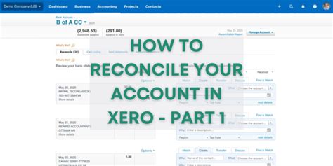 How To Reconcile Your Account In Xero Part 1 Gentle Frog