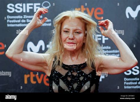 Cecilia Roth attends the La Mesias Red Carpet during the 71st San ...