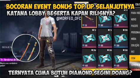 BOCORAN EVENT TOP UP KATANA LOBBY BESERTA KAPAN RILISNYA WAJIB PUNYA