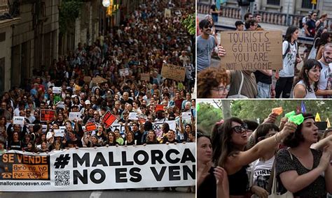 Majorca Officials Beg Protesters To Leave Brits Alone After They Were