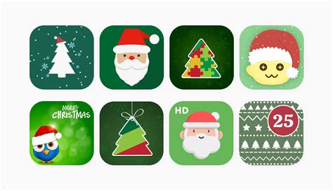 Best Christmas App Icons • SplitMetrics