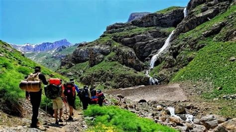 Hikers enjoy breathtaking Kurdistan landscapes while avoiding landmines, border attacks