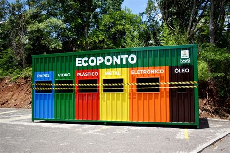 Novidade Dois Ecopontos Est O Sendo Instalados Em Pra As Da Cidade