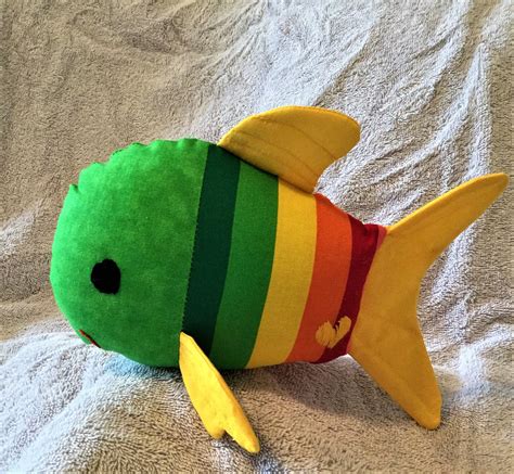 Fun Fish Stuffed Fish Toy for Infants or Toddlers - Etsy