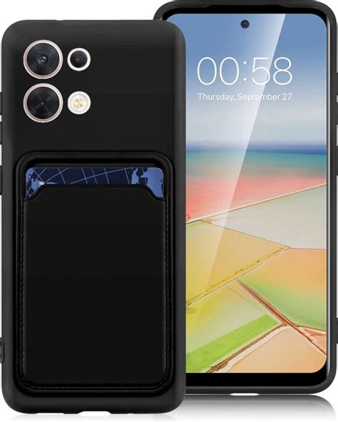 Oppo Reno Pro Hoesje Met Pasjeshouder Oppo Reno Pro Hoesje Zwart