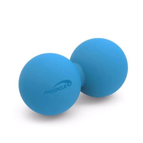 Procircle Peanut Lacrosse Balls 1pc Foot Massager Rubber Full Body