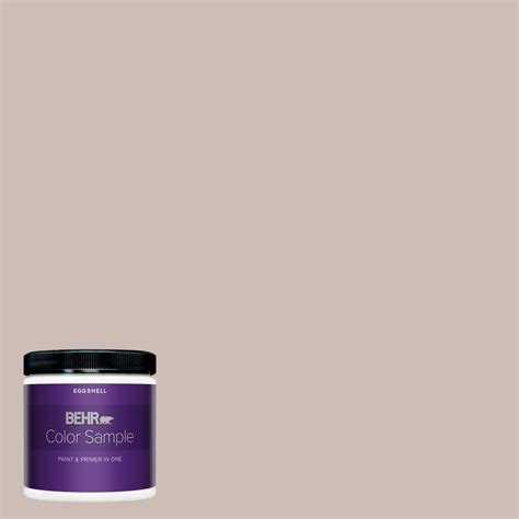 BEHR PREMIUM PLUS 8 Oz N150 2 Smokey Pink Eggshell Enamel Interior