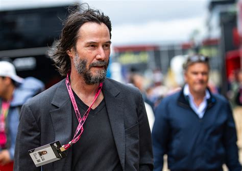 Keanu Reeves Makes British GP Appearance After Huge Cadillac NewsMiddle East