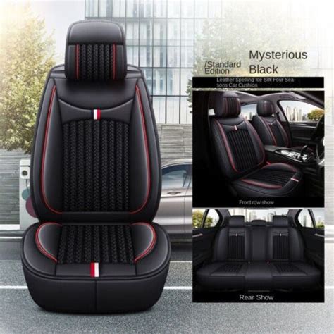 For Chevrolet Car Seat Cover Full Leather Ice Silk Car 5 Seats