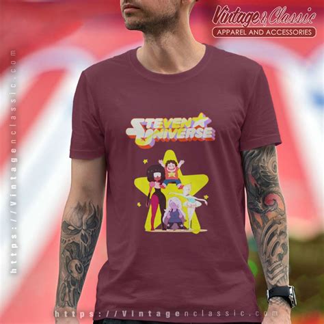 Steven Universe Crystal Gems Shirt - Vintagenclassic Tee