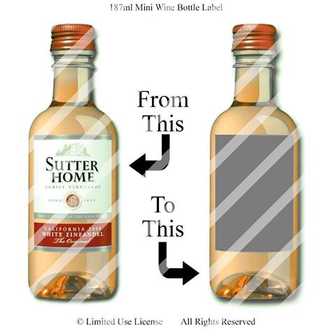 30 Liquor Bottle Labels Template