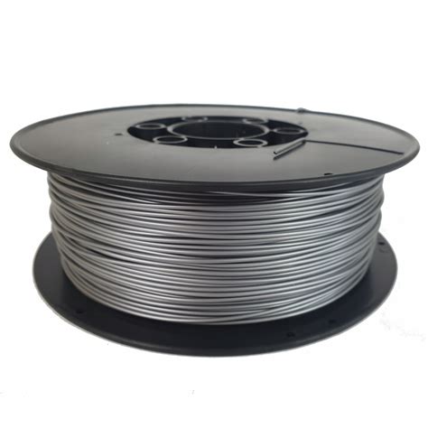 Filament PLA Do Drukarki 3D Plastspaw 1000g SREBRNY 1 75mm DRUK 3D 1kg