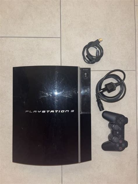 PlayStation 3 Ps3 Fat Schwarz 80gb Cechk03 Kaufen Auf Ricardo