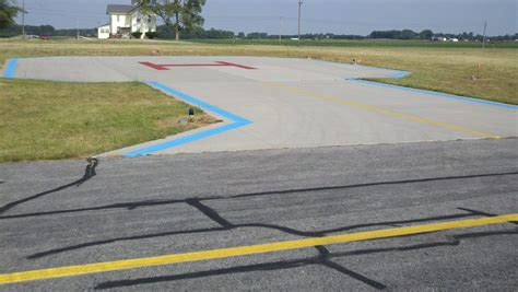 Advanced Pavement Marking® - Helicopter Landing Zone Markings