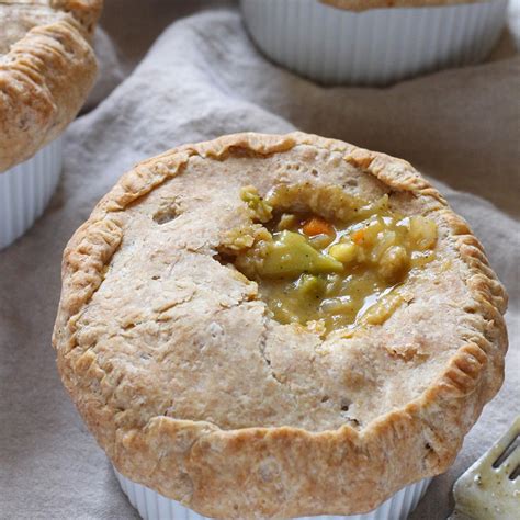 Loaded Vegan Pot Pies with spelt crust | The Mostly Vegan