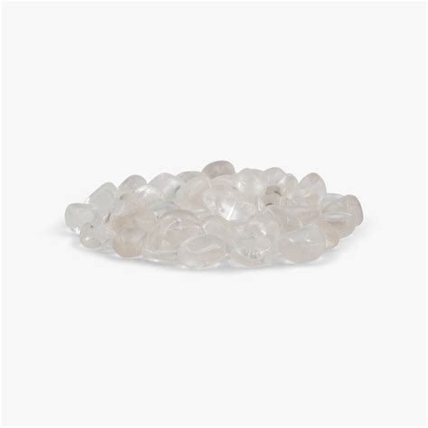 Wholesale Clear Quartz Tumbled Stone - Set of 40-50 Stones