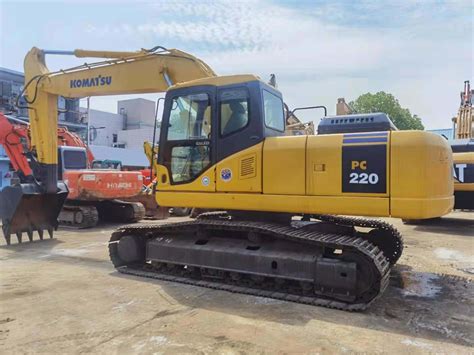 22 Tons Of Japanese Original Used Komatsu Pc220 7 Hydraulic Crawler