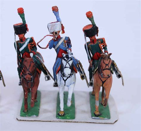 Empirecostume Lot De Chasseurs Cheval De La Garde Dont Trompette