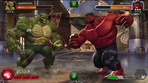 Red Hulk Vs Abomination Epic Superheroes Battle Youtube