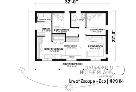 Simple House Plan With Dimensions