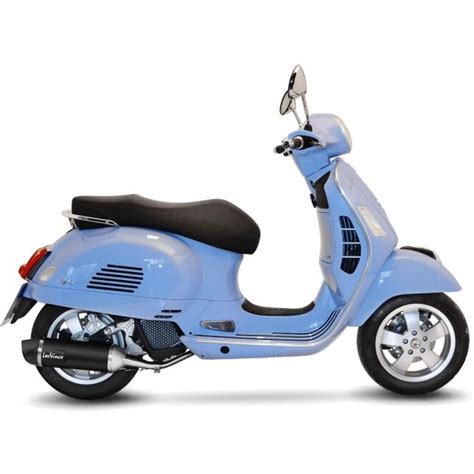 Ligne Complète LEOVINCE NERO KAT ACIER INOX VESPA GTS125i e GTS150i