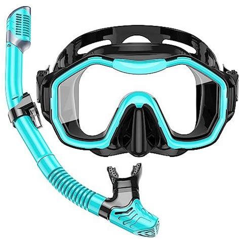 Snorkeling Gear For Adults Kwambiri Dry Top Snorkel Set Panoramic