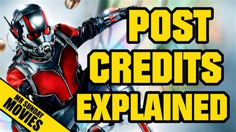 Ant Man Post And Mid Credits Explained Spoilers Youtube