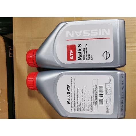 Nissan Atf Matic S Kle Lilter Auto Transimission Fluid Oil For