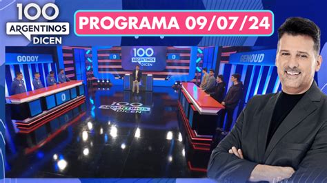 100 Argentinos Dicen Eltrecetv