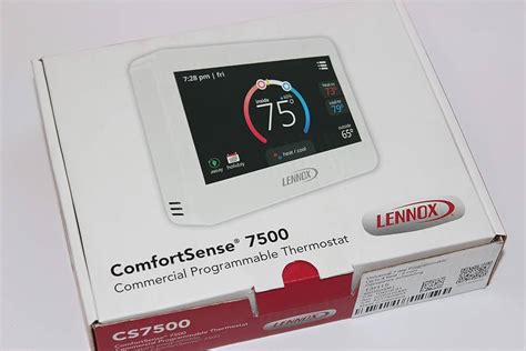 Day Programmable Comfortsense Commercial Thermostat Heat