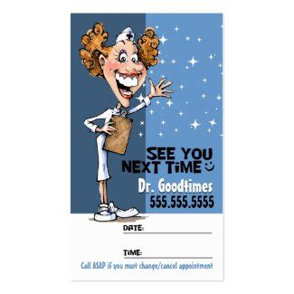 Doctor/Medical appointment reminder card | Zazzle