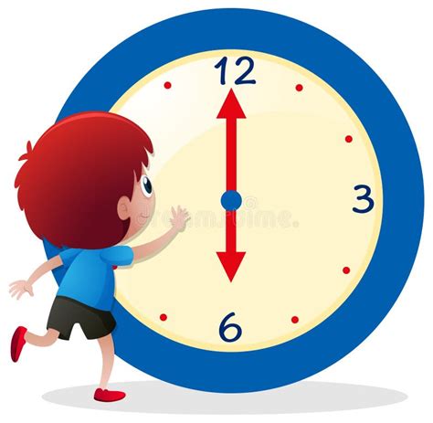 Telling Time Stock Illustrations – 1,707 Telling Time Stock ...