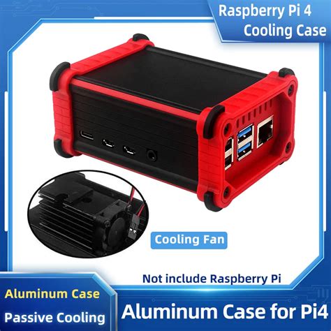 Bo Tier Aluminium Raspberry Pi Ventilateur Refroidissement Test