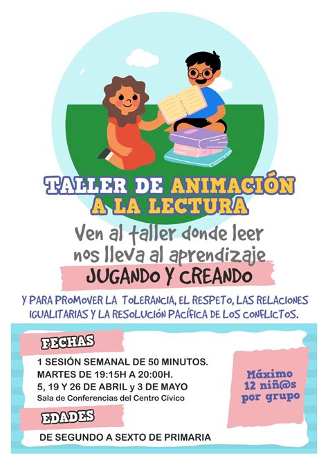 Taller de animación a la lectura Jugando y creando en Pedro Muñoz