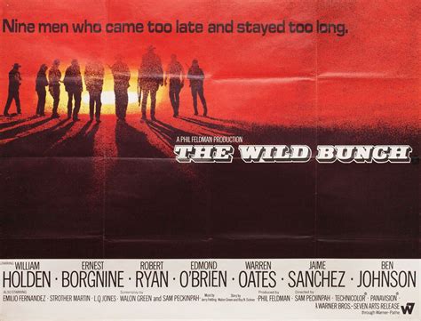 The Wild Bunch Original 1969 British Quad Movie Poster - Posteritati ...