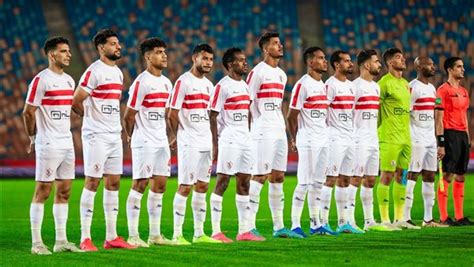 قائمة الزمالك لمواجهة الداخلية في الدوري المصري