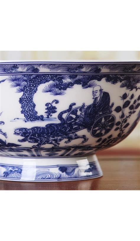 Exquisite Chinese Classical Blue And White Porcela Grandado