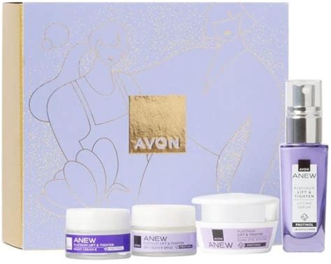 Lifting Firmness Set Avon Anew Platinum F Cr 2x15ml Eye Cr 20ml