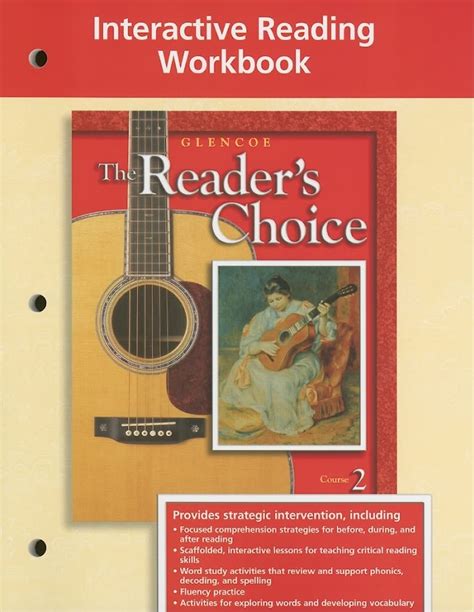 Buy Glencoe Literature Interactive Reading Workbook Grade 7 Course 2