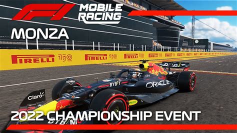 Red Bull Racing Monza Hotlap Setup F1 Mobile Racing 2022 YouTube