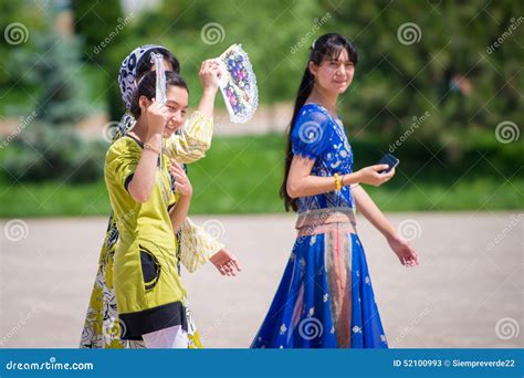 People In Tashkent Uzbekistan Editorial Stock Photo Image Of Hair