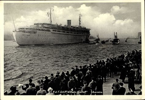 Ansichtskarte Postkarte Kdf Schiff Wilhelm Gustloff Bei Akpool De