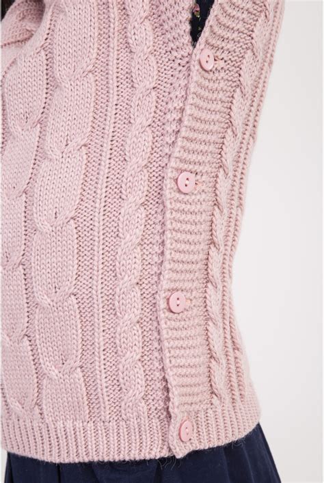 ТМ "Лютик" Жилетка вязаная для девочки. Под горло. Купить онлайн с ...