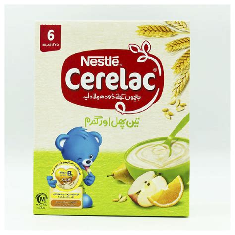 Cerelac 3 Fruits and Wheat - Azad Mega Mart