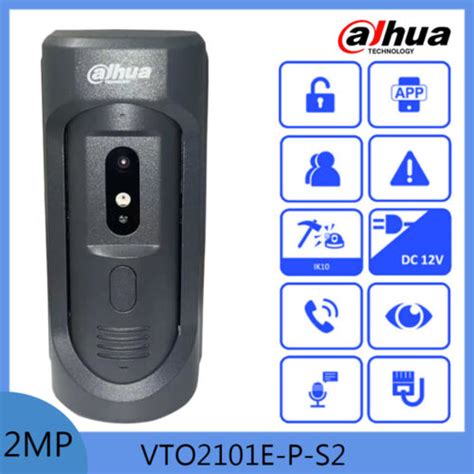 Dahua 2MP VTO2101E P S2 IP Villa Outdoor Station Video Intercom